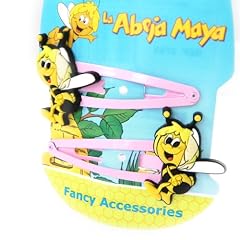Pair of haarspange "Maya L'abeille" hellrosa.
