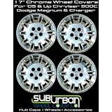 17 Chrysler 300 Replica Hubcaps Chrome Finish by CCI
