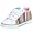 White/Multi Striped