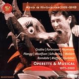 Oper, Operette, Musical - Operette und Musical 1977-2000