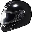 HJC CL-16 Solid Black Full-Face Motorcycle Helmet Size Medium