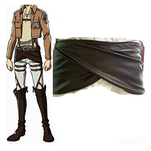 Rulercosplay Attack on Titan Shingeki No Kyojin Leather Apron Cosplay Accessory