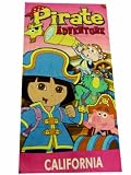 Dora the Explorer Pirate Adventure Theme Bath towel/ beach towel
