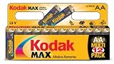 Kodak MAX AA (LR6) Alkaline Batteries (12pk)