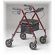 Super Light Rollator by Rollators Light Weight in Burgundy - 11 Pounds Super Light Rollator by Rollators Light Weight in Burgundy - 11 Pounds