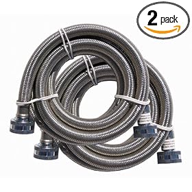 Watts MFS PBSPL72-1212 FloodSafe 3 4-by-3 4-by-72-Inch Washing Machine Connector, 2-Pack by Watts
