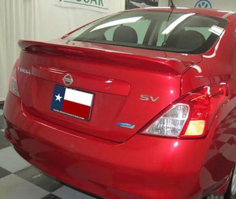 Nissan Versa 4DR Sedan 2013-2015 Rear Bolt On Style Trunk Spoiler Unpainted