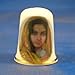 Porcelain China Collectable Thimble - Indian Lady - Free Gift Box