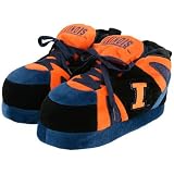 Illinois Fighting Illini Navy Blue Sneaker Slippers