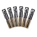 Hello Charcoal Infused Soft Bristle Toothbrush, Black, BPA Free, Vegan, Plant Based Handle, 1 Count (Pack of 6)