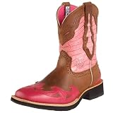 Ariat Womens Show Baby Square Toe Wing Tip Boo