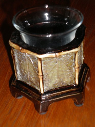 Antique Leaf Votive Candle Gift Boxed