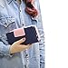 Bessky Women's Wallet Long Zip Button Card Purse
