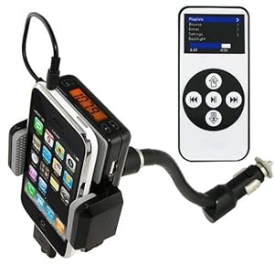 FM Transmitter /Car Charger/ Holder for iPhone 3GS 3G iPod Touch- 4GB, 8GB, 16GB, 32GB, 64GB, 120GB, 160GB