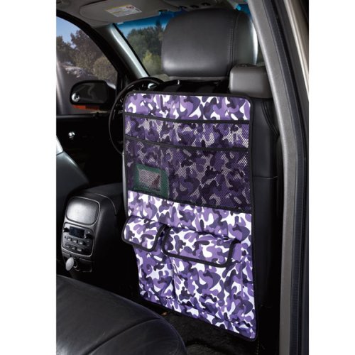 Buy PURPLE CAMO - Stylish Car Seat Organizer online at Discounted New and Used prices. Delivered to your door with Off-The-Bookshelf.