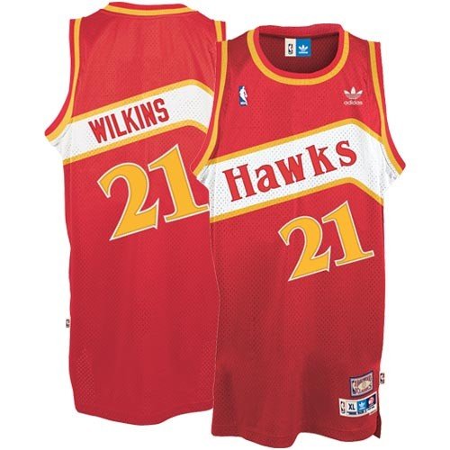 Dominique Wilkins Hawks Adidas Throwback Jersey