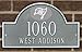Tampa Bay Buccaneers Pewter & Silver Personalized Address Plaque-wall