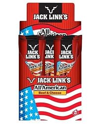 Jack Link's Combo Pack All American Beef & Cheese, 1.2-Ounce Packages (Pack of 32)
