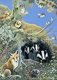 Forest Grove Mixed Animals 1000 Pc Jigsaw Puzzle