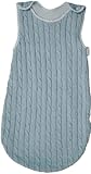 Tadpoles 0-6 Months Cable Knit Sleep Sack, Blue