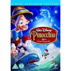 Pinocchio (2 Disc Platinum Edition) [DVD] [1940]