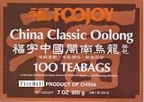 Foojoy China Classic (Min-nan) Oolong (Wu Long) Tea - 100 Tea Bags