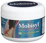 Mobisyl Pain Relieving Creme with Soothing Aloe Vera, 8.0-Ounce Jar (Pack of 2)