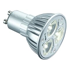 Trio-Leuchten 956-00 Power LED Leuchtmittel 3x1W GU10 3100K titanfarbig 160 Lumen Lebensdauer 30.000 h