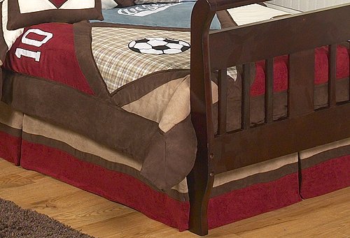 All Star Bed Skirt for Crib and Toddler Bedding Sets by JoJo Designs