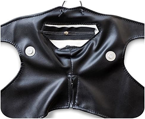 Lins Anime Tokyo Ghoul Kaneki Ken Mask With Zipper Adjustable Cosplay PU Leather Cool Mask