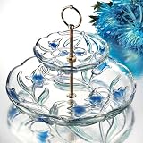 Review Studio Silversmiths  / BLUE DANUBE 2 TIER CENTERPIECE SERVER
