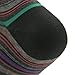 SUTTOS Men's 10 Pairs Cotton Funky Argyle Diamond Striped Long Crew Dress Socks