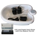 FB501LK Simple Ionic Detox Foot Bath System with Liners and Free Radical Test Kit