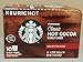 Starbucks Hot Cocoa Kcup Pods Variey Pack (Set of 2 Including Classic and Salted Caramel) Made with Real Cocoa