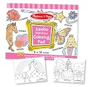 Melissa & Doug Jumbo Coloring Pad - Pink