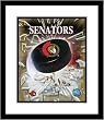 Ottawa Senators NHL Framed 8x10 Photograph Team Logo and Hockey Puck