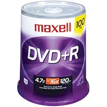 Maxell DVD+R 100 PK ( 634056 )