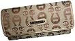 Etienne Aigner Wallet Checkbook Sydney Logo Personal Assets Gold