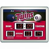 Minnesota Twins Time / Date / Temp. Scoreboard