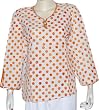 Kurti Dresses from India Spring and Summer Fashion Hand Embroidery Size M (tsht104)