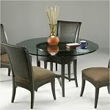 Pastel Furniture MY 510 4801 Mandalay 48 Glass Dining Table