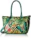 Anna by AnuschkaÂ Genuine Leather Large Tote | Hand-Painted Original Artwork | Animal Butterfly