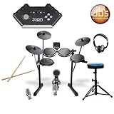 Alesis DM6 Electronic Drumkit Xbox Controller Pack - inc Stool, Sticks, Headphones, Pedal and Xbox360 Gaming Controller for Rock Band, Guitar Hero