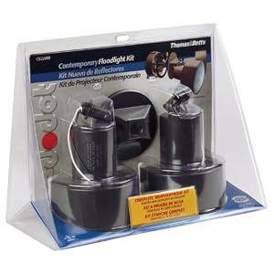 Thomas and Betts CS228BR Red Dot Contemporary Floodlight Kit, Bronze by Thomas & Betts