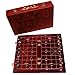 Chinese Chess: Deluxe Set with 14" Wooden Board and Carrying Case