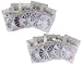 Bundle Monster 10 Nail Art Nailart Manicure Wheels w/ 3D Designs Glitters Rhinestones Beads - total over 14000pc image 1