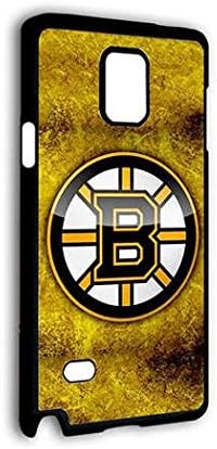 Samsung Galaxy Note 4 Case Boston Bruins NHL Logo Luxury Style Nice Pattern Hard Shell For Women