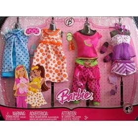 BARBIE Fashion Outfits Pajama Party Toy N4860