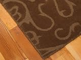 4 x 6 Terra Hand Woven Wool Rug, Brown