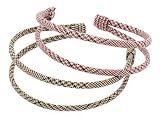 L. Erickson USA 1/4 Double Skinny Ultra Comfort Headband - Wool Herringbone